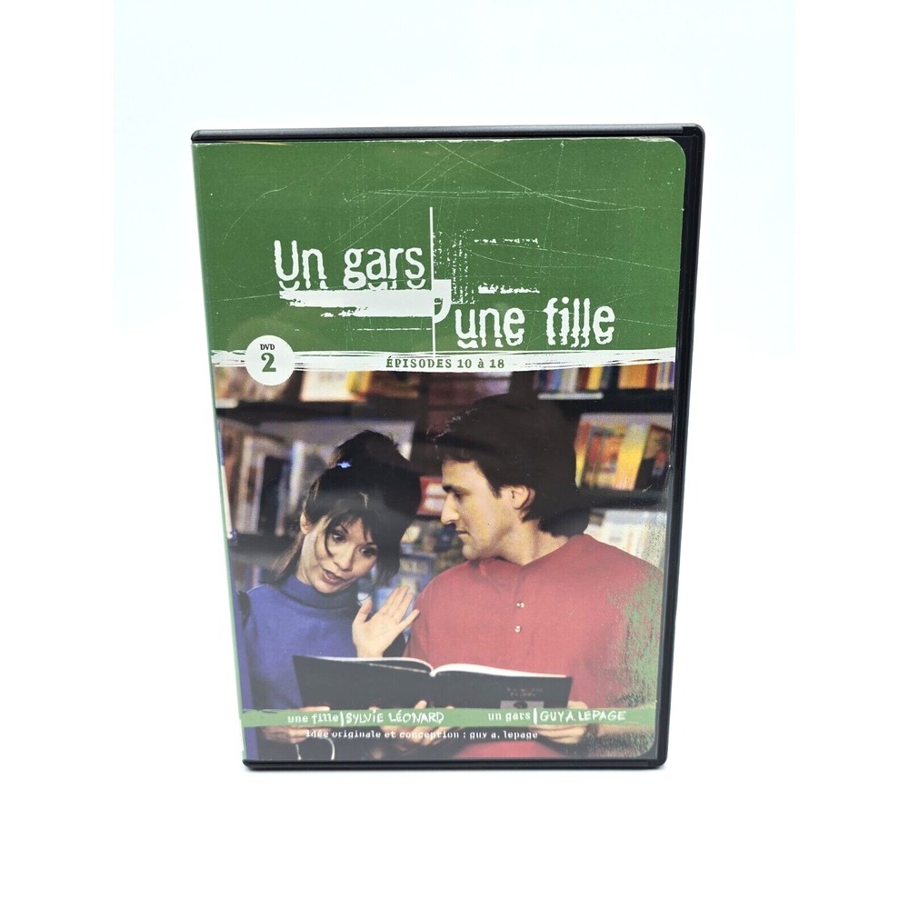 Un Gars Une Fille DVD 2 Épisodes 10-18 Guy A Lepage Série Québécoise Québec